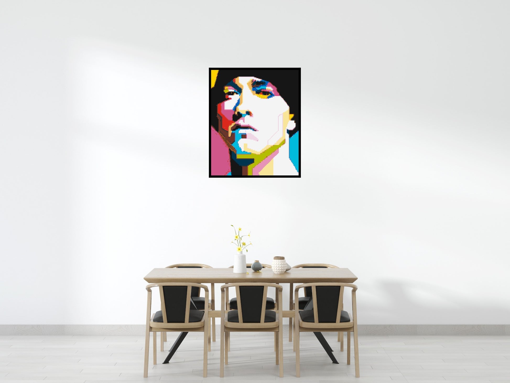 Eminem - Brick Art Mosaic Kit 5x6 scene with frame