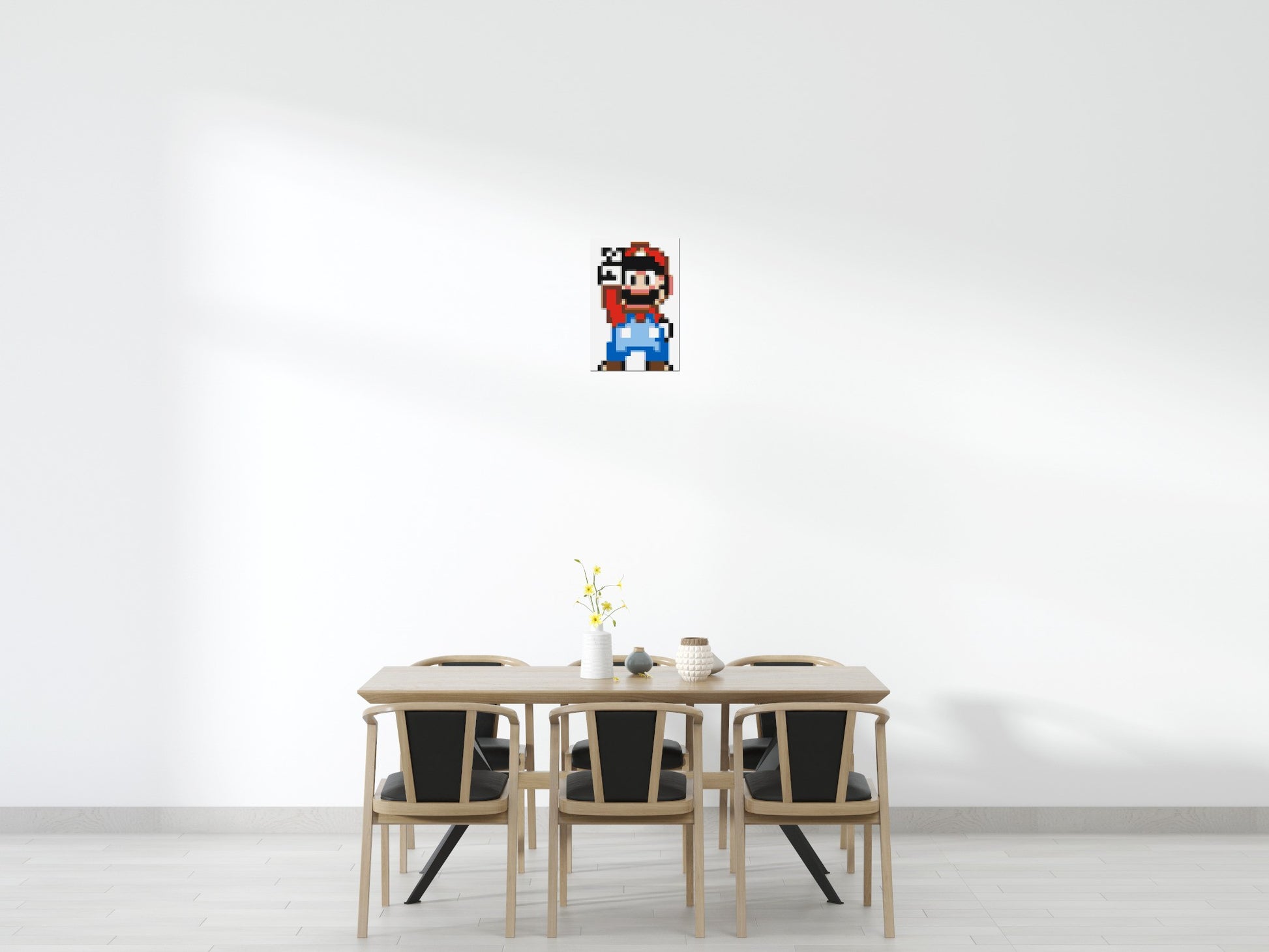 Mario Pixel Art - Brick Art Mosaic Kit 2x3 scene