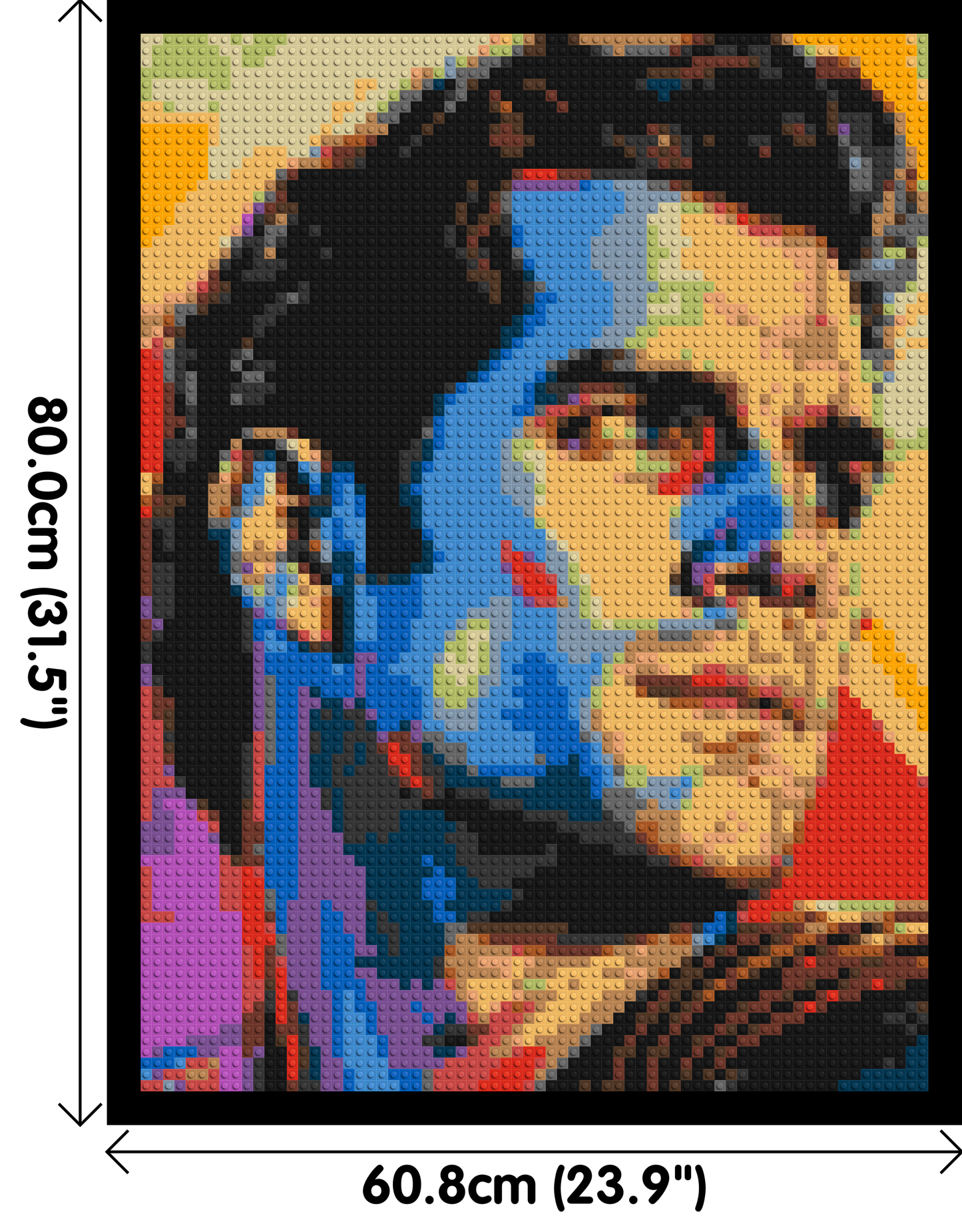 Henry Cavill - Brick Art Mosaic Kit 3x4 large