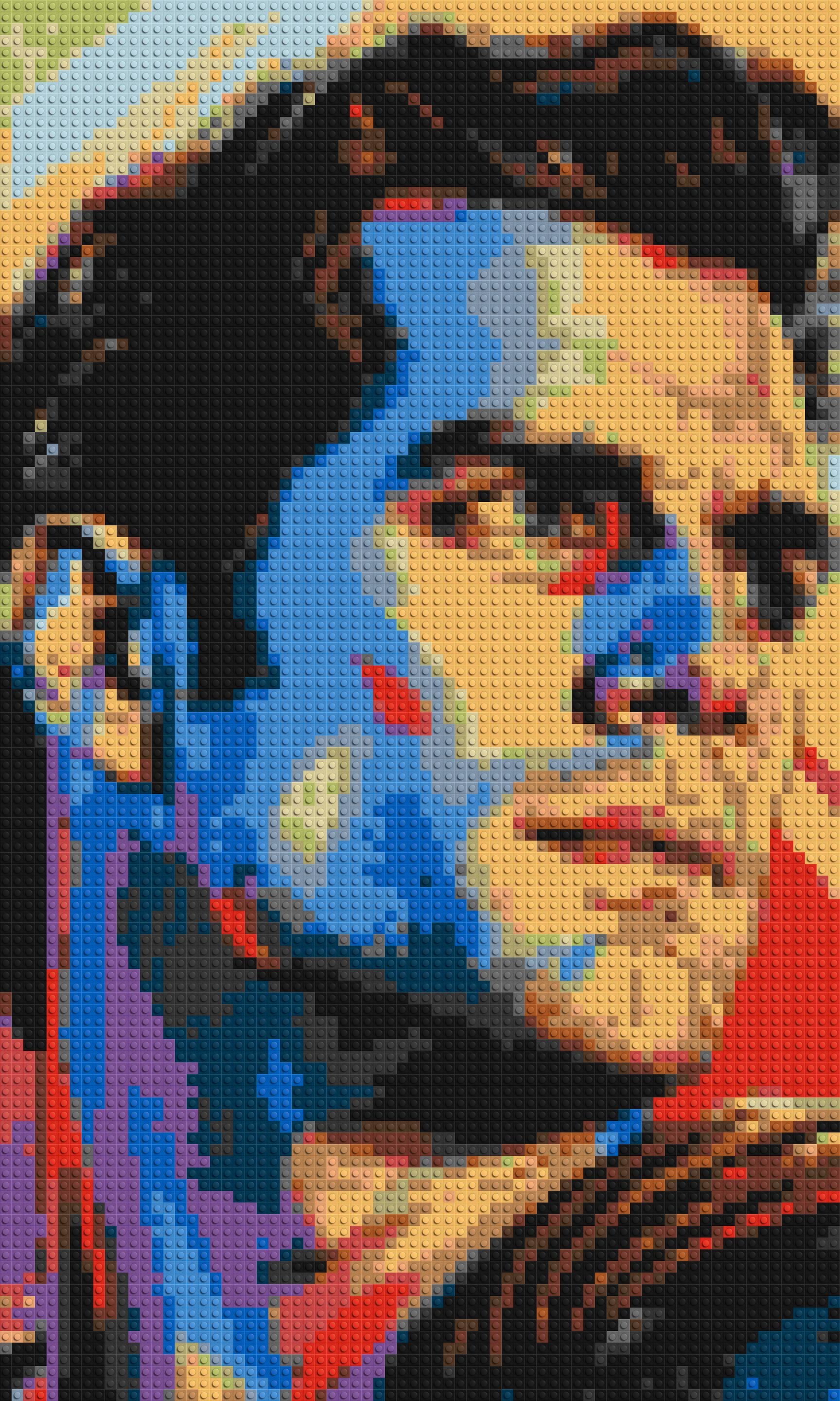 Henry Cavill - Brick Art Mosaic Kit 3x5 large