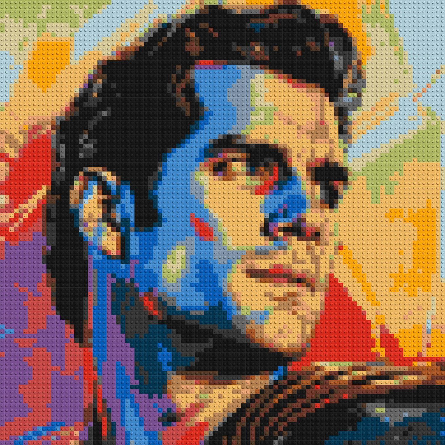 Henry Cavill - Brick Art Mosaic Kit 4x4 large