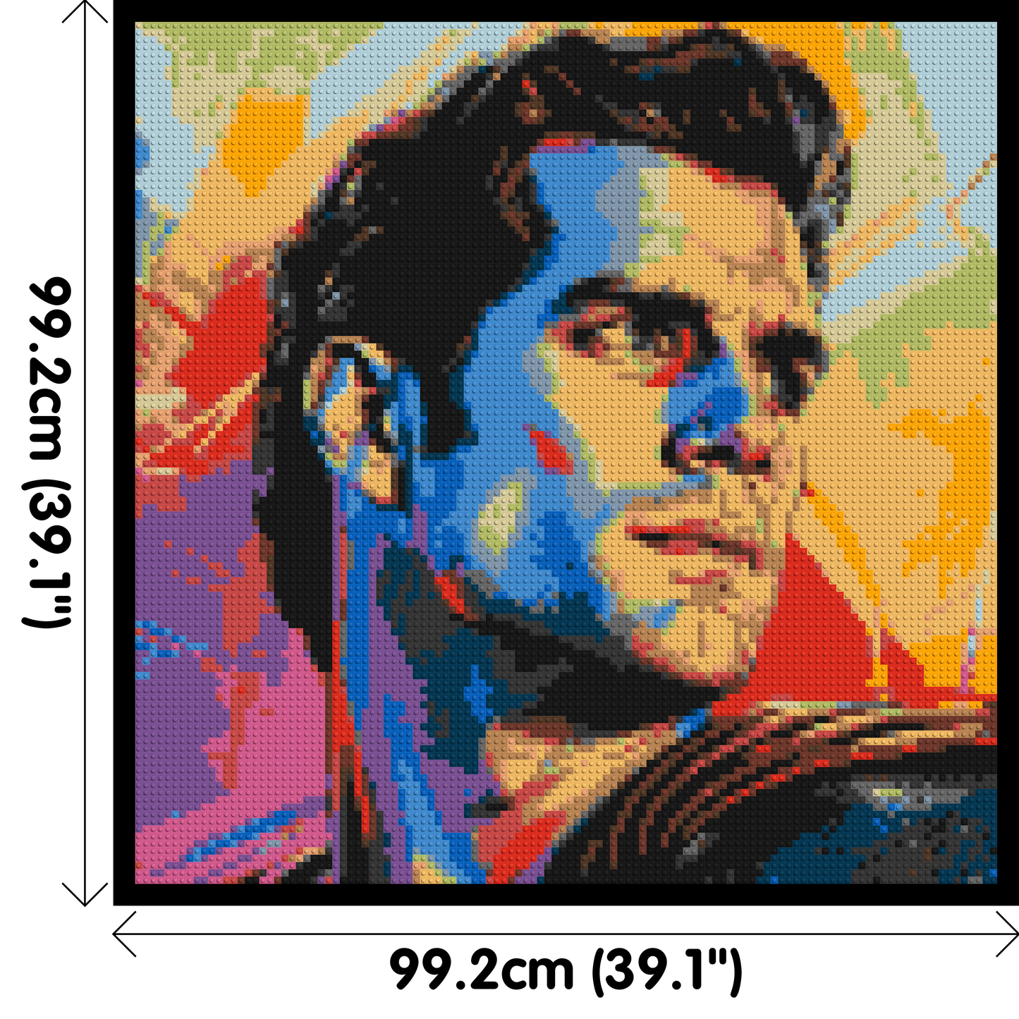 Henry Cavill - Brick Art Mosaic Kit 5x5 large