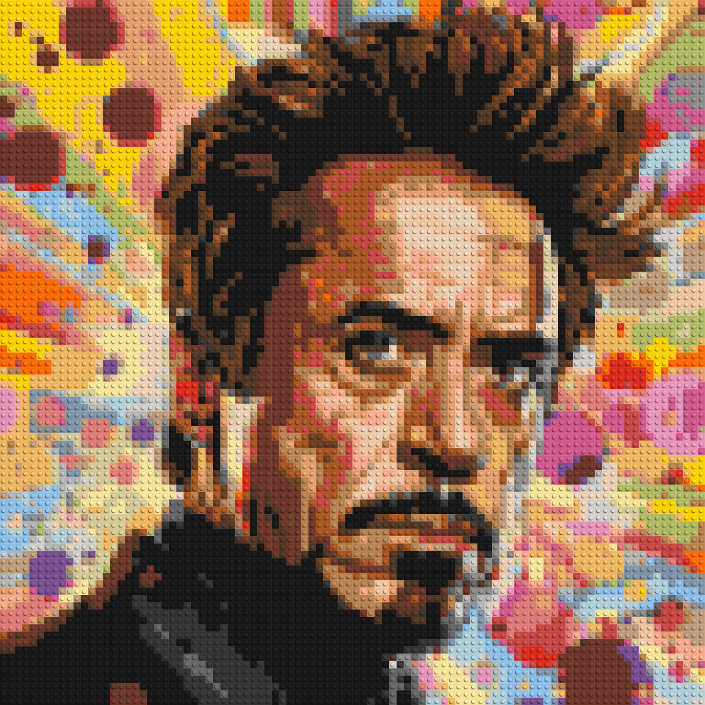 Robert Downey Jr. - Brick Art Mosaic Kit 4x4 large