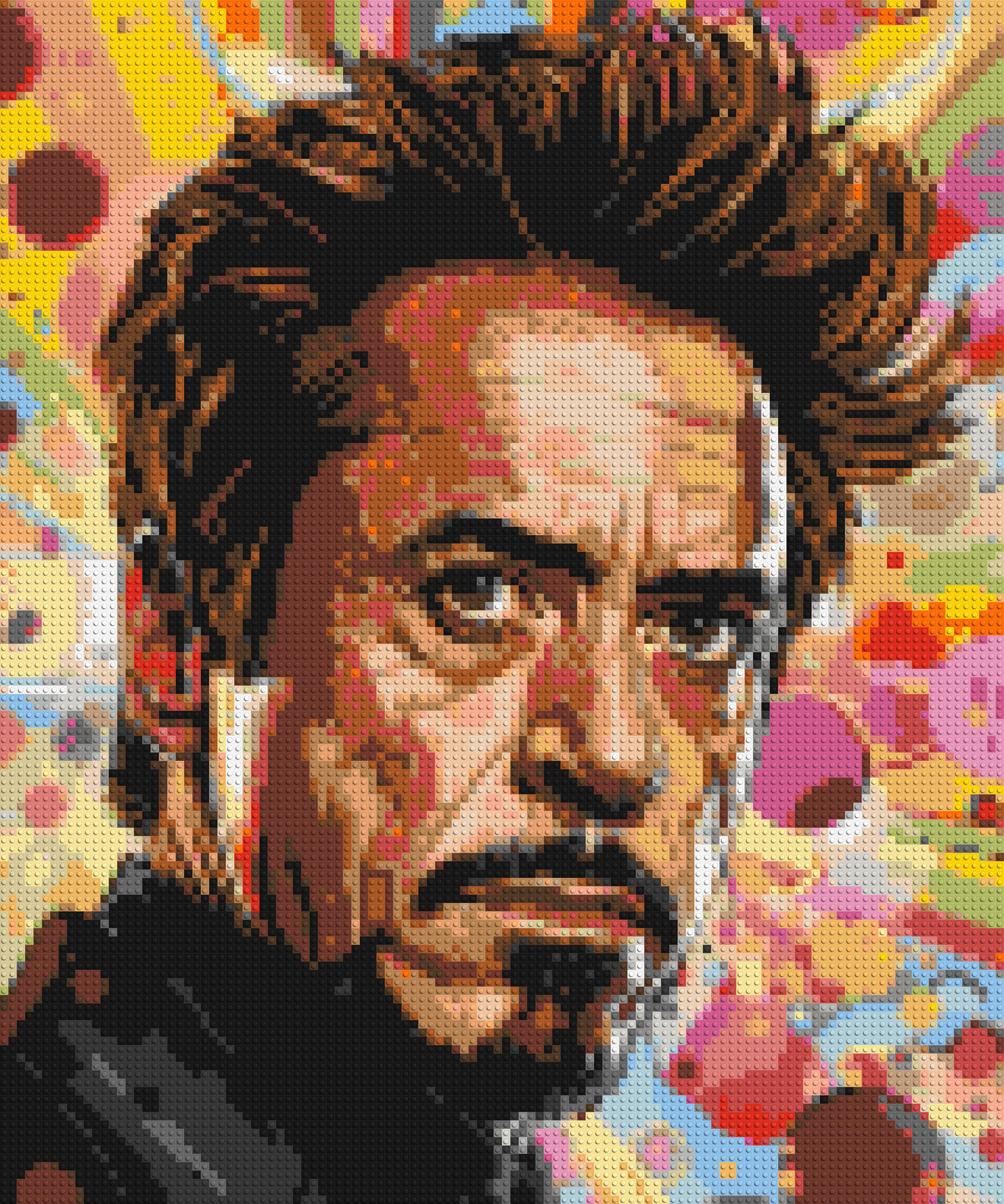 Robert Downey Jr. - Brick Art Mosaic Kit 5x6 large