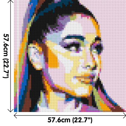 Ariana Grande - Brick Art Mosaic Kit 3x3 large