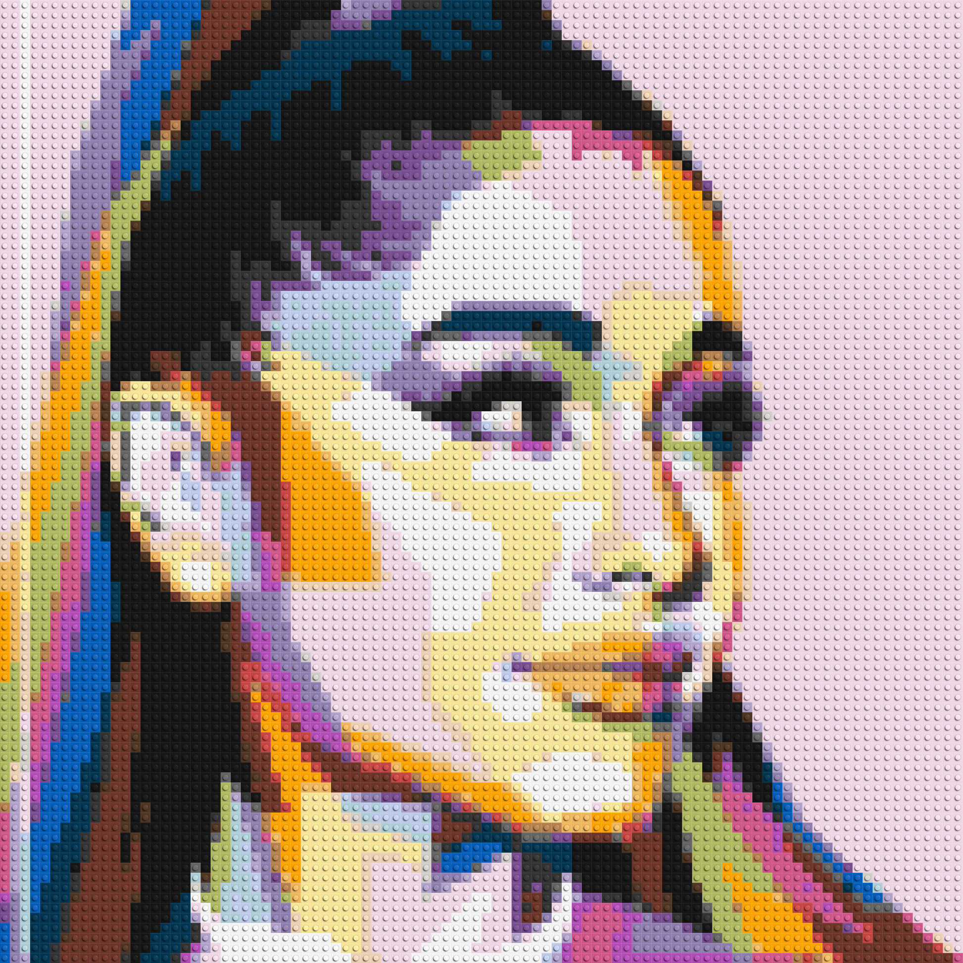 Ariana Grande - Brick Art Mosaic Kit 4x4 large