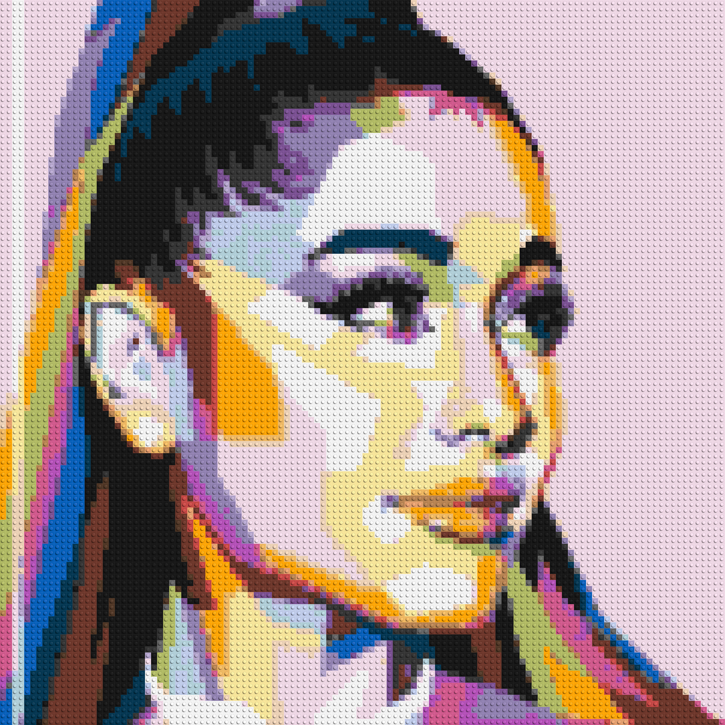 Ariana Grande - Brick Art Mosaic Kit 5x5 large