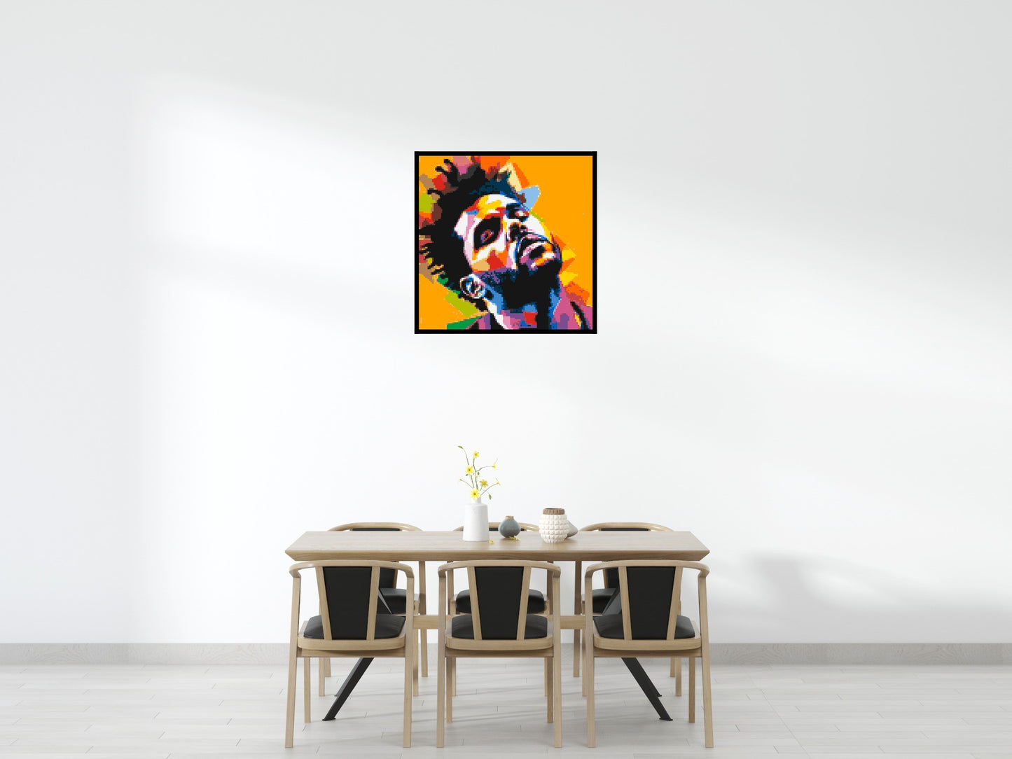 The Weeknd - Brick Art Mosaic Kit 5x5 large