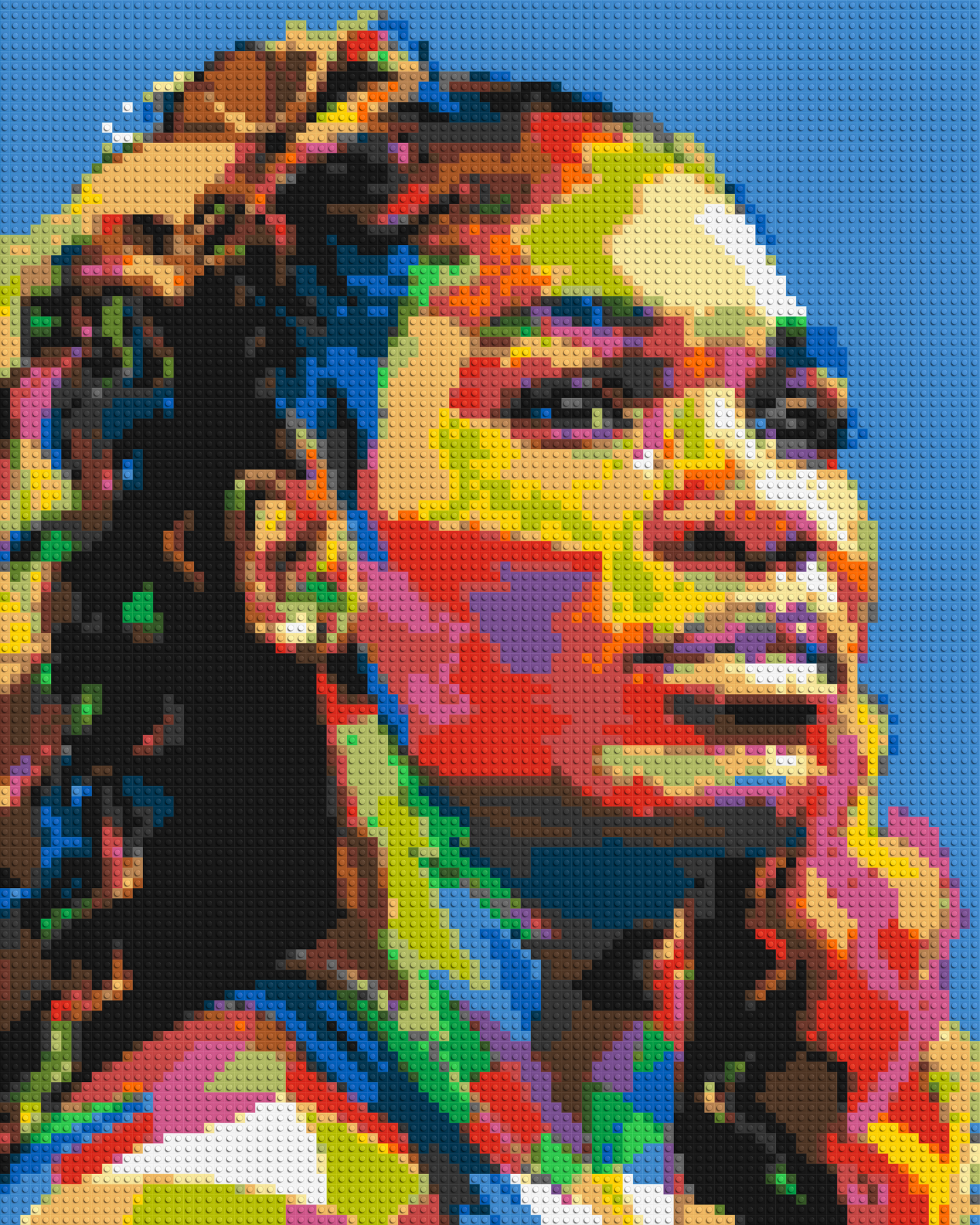 Serena Williams - Brick Art Mosaic Kit 4x5 large