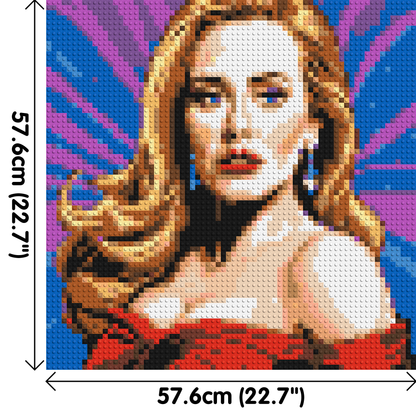 Adele - Brick Art Mosaic Kit 3x3 large