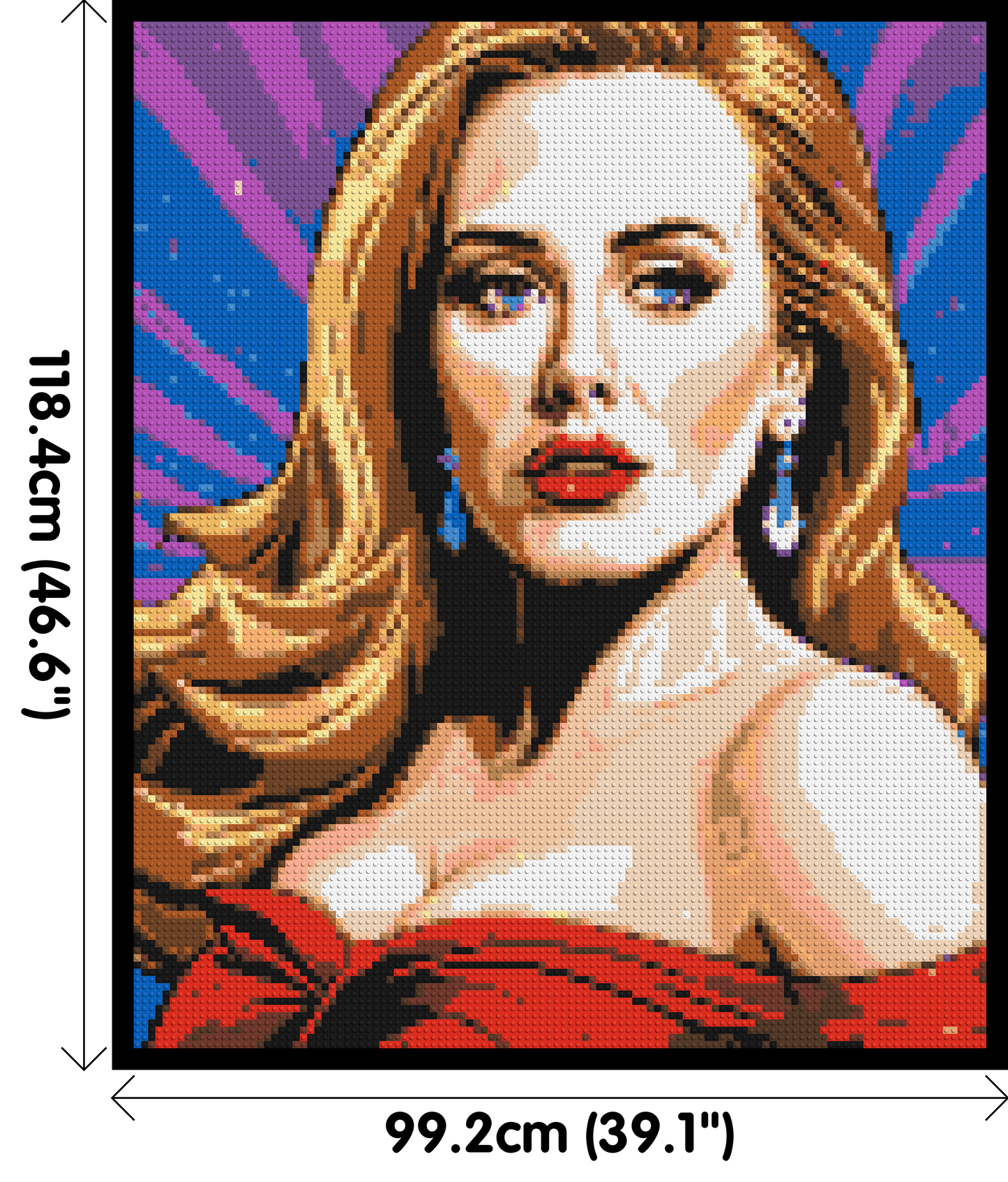 Adele - Brick Art Mosaic Kit 5x6 large