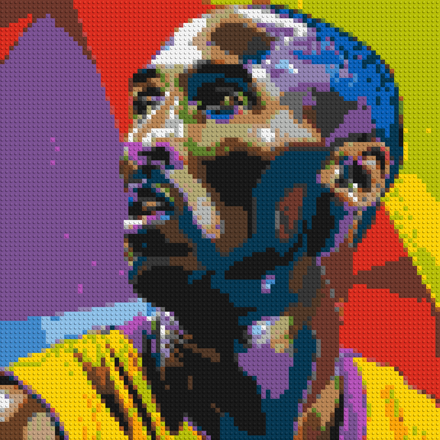 Kobe Bryant - Brick Art Mosaic Kit 4x4 large