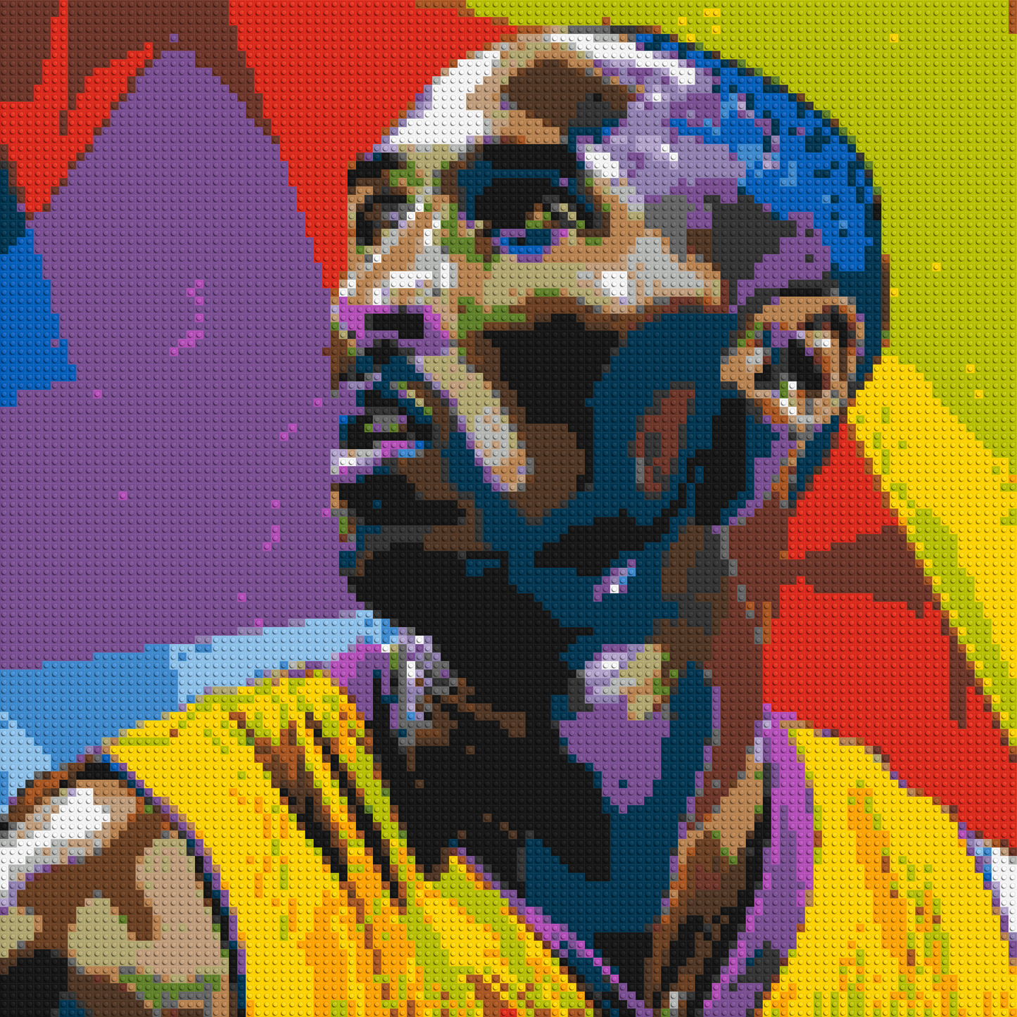 Kobe Bryant - Brick Art Mosaic Kit 5x5 large