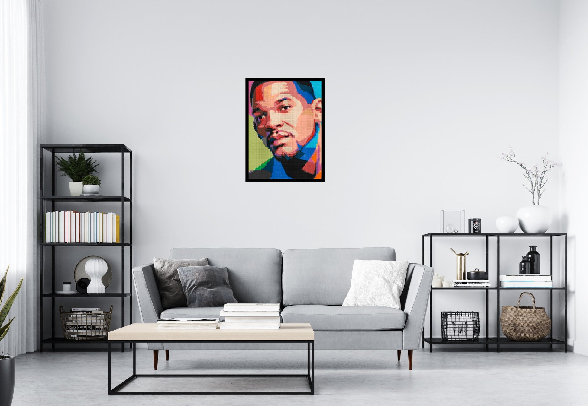 Will Smith - Brick Art Mosaic Kit 3x4 scene with frame