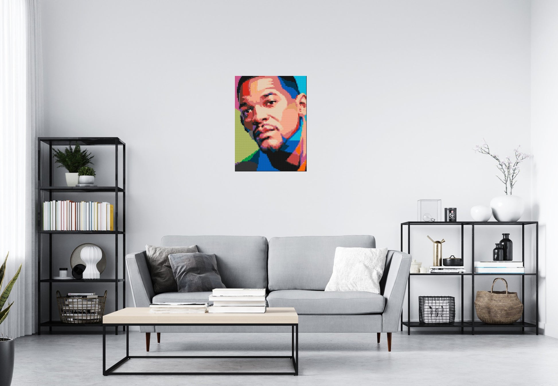 Will Smith - Brick Art Mosaic Kit 3x4 scene