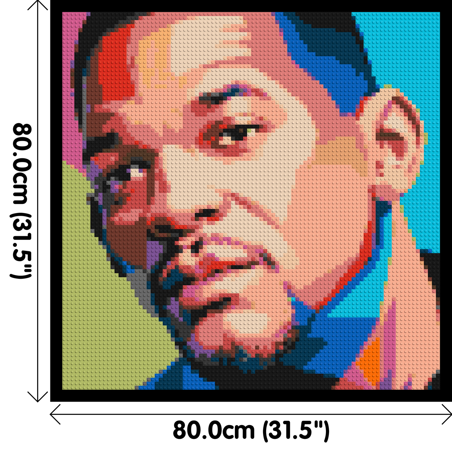 Will Smith - Brick Art Mosaic Kit 4x4 large