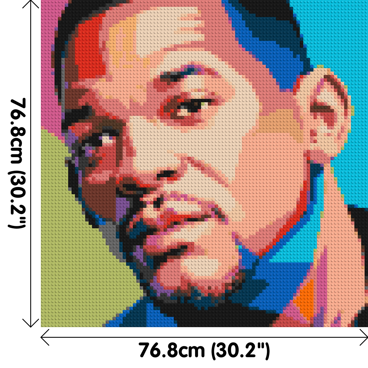 Will Smith - Brick Art Mosaic Kit 4x4 large