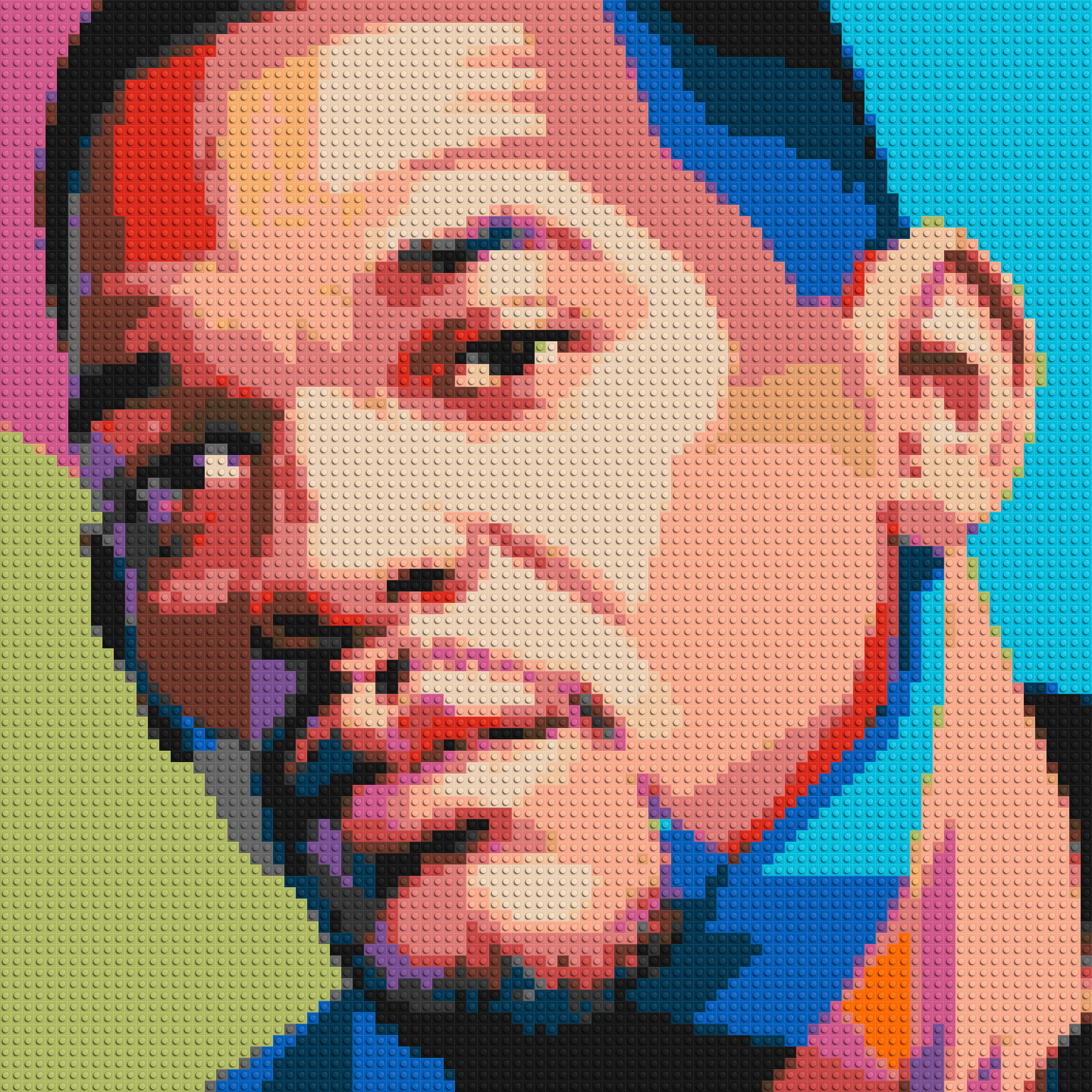 Will Smith - Brick Art Mosaic Kit 4x4 large