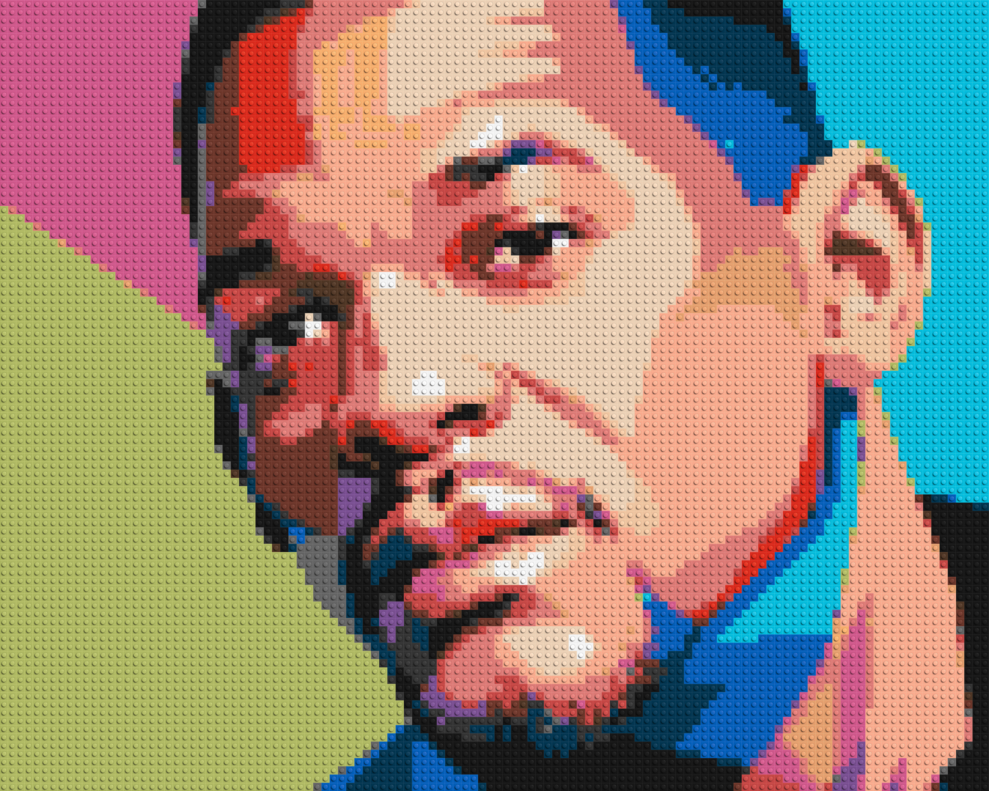 Will Smith - Brick Art Mosaic Kit 5x4 large