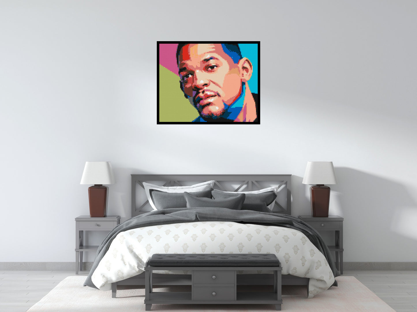 Will Smith - Brick Art Mosaic Kit 5x4 large