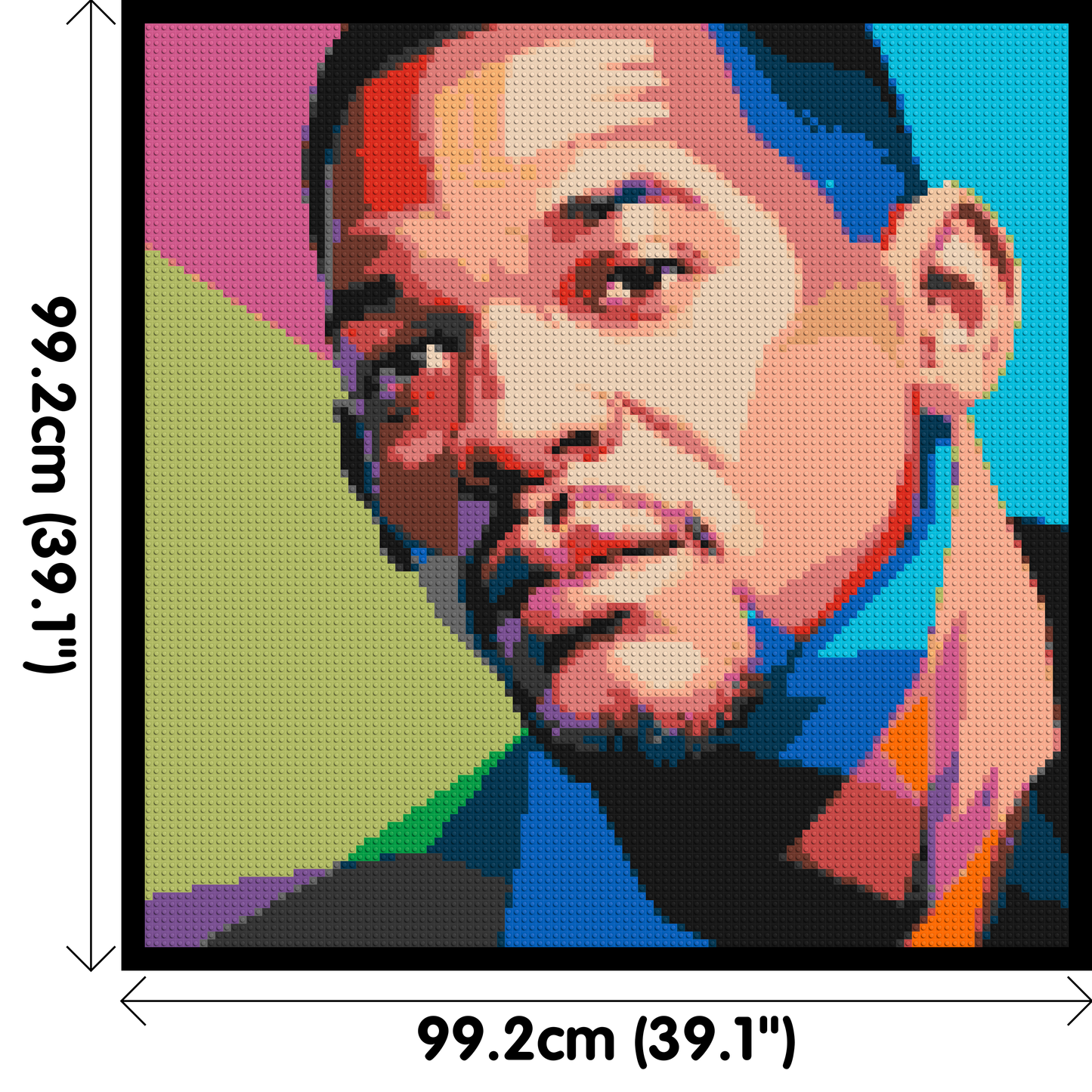 Will Smith - Brick Art Mosaic Kit 5x5 large