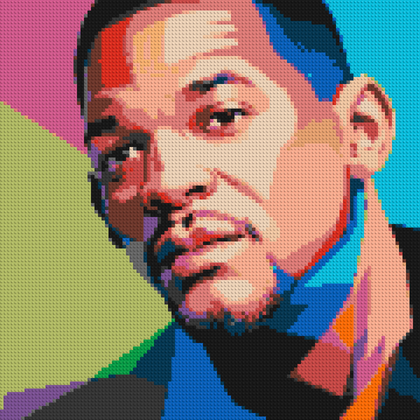 Will Smith - Brick Art Mosaic Kit 5x5 large