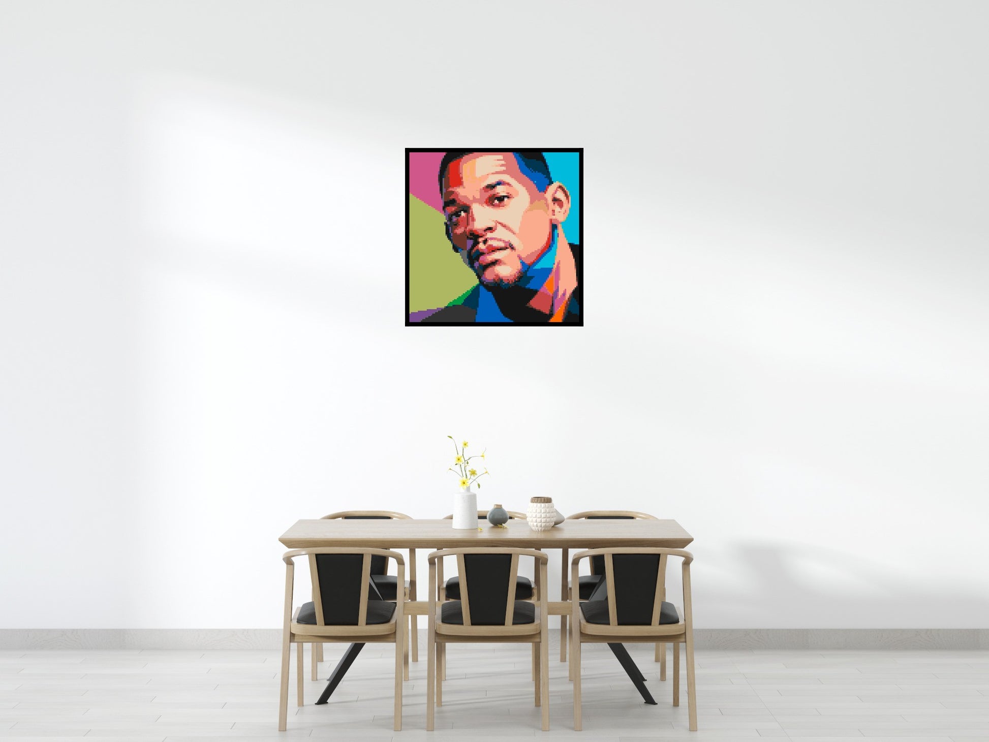 Will Smith - Brick Art Mosaic Kit 5x5 scene with frame