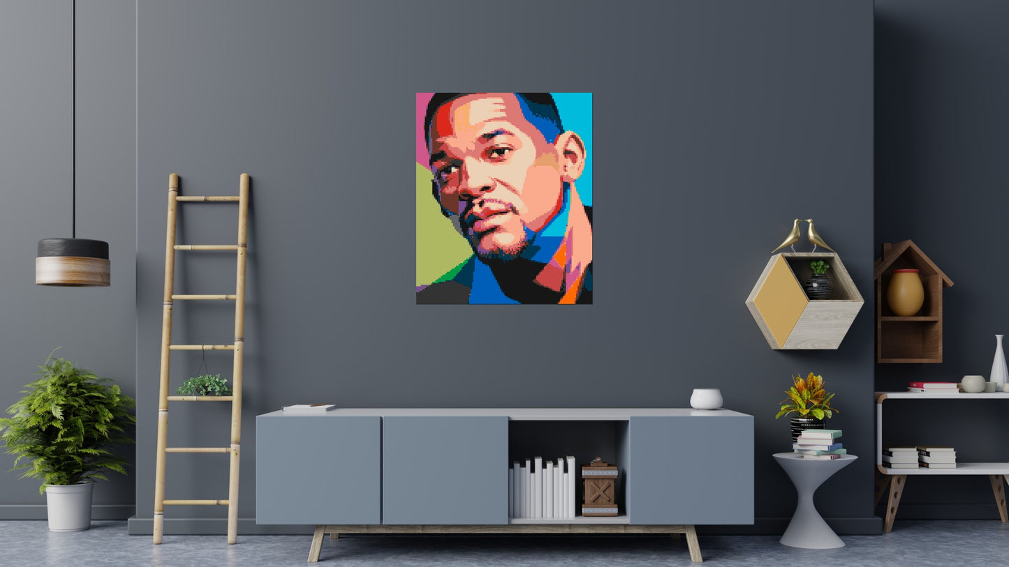 Will Smith - Brick Art Mosaic Kit 5x6 large