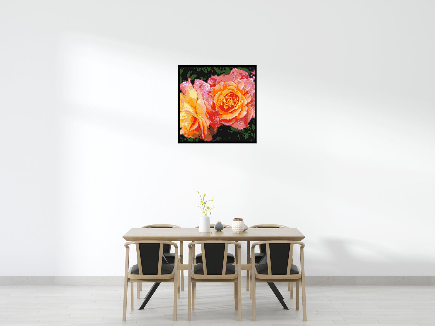 Roses - Brick Art Mosaic Kit 5x5 large