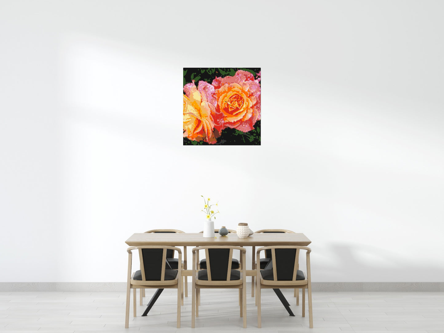 Roses - Brick Art Mosaic Kit 5x5 large