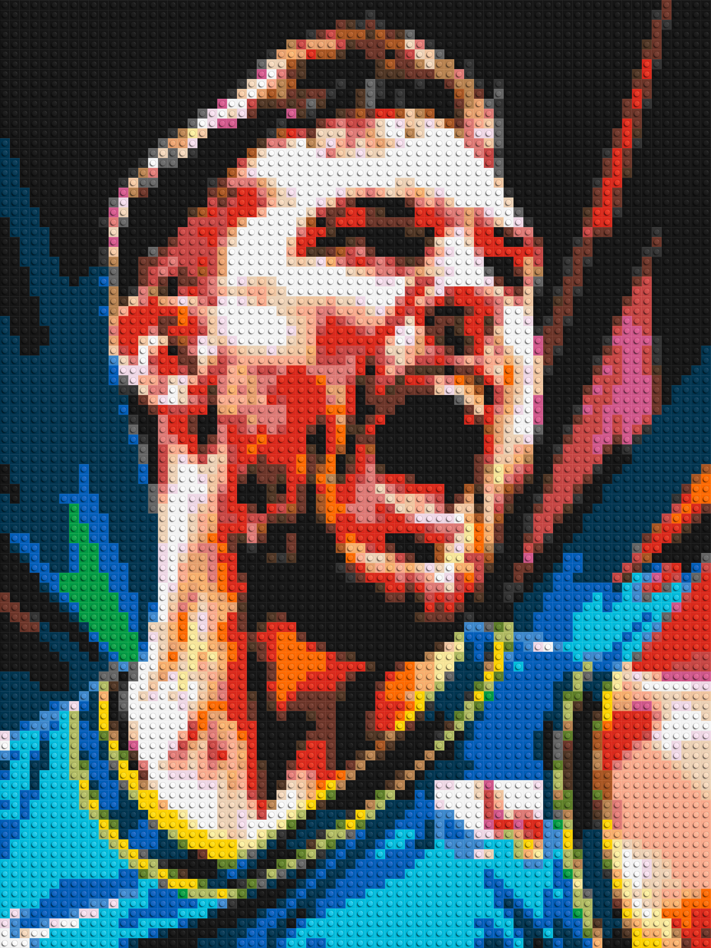 Luka Dončić - Brick Art Mosaic Kit 3x4 large