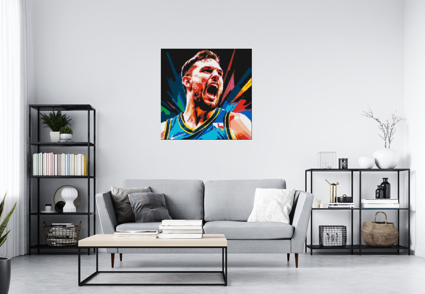 Luka Dončić - Brick Art Mosaic Kit 5x5 large