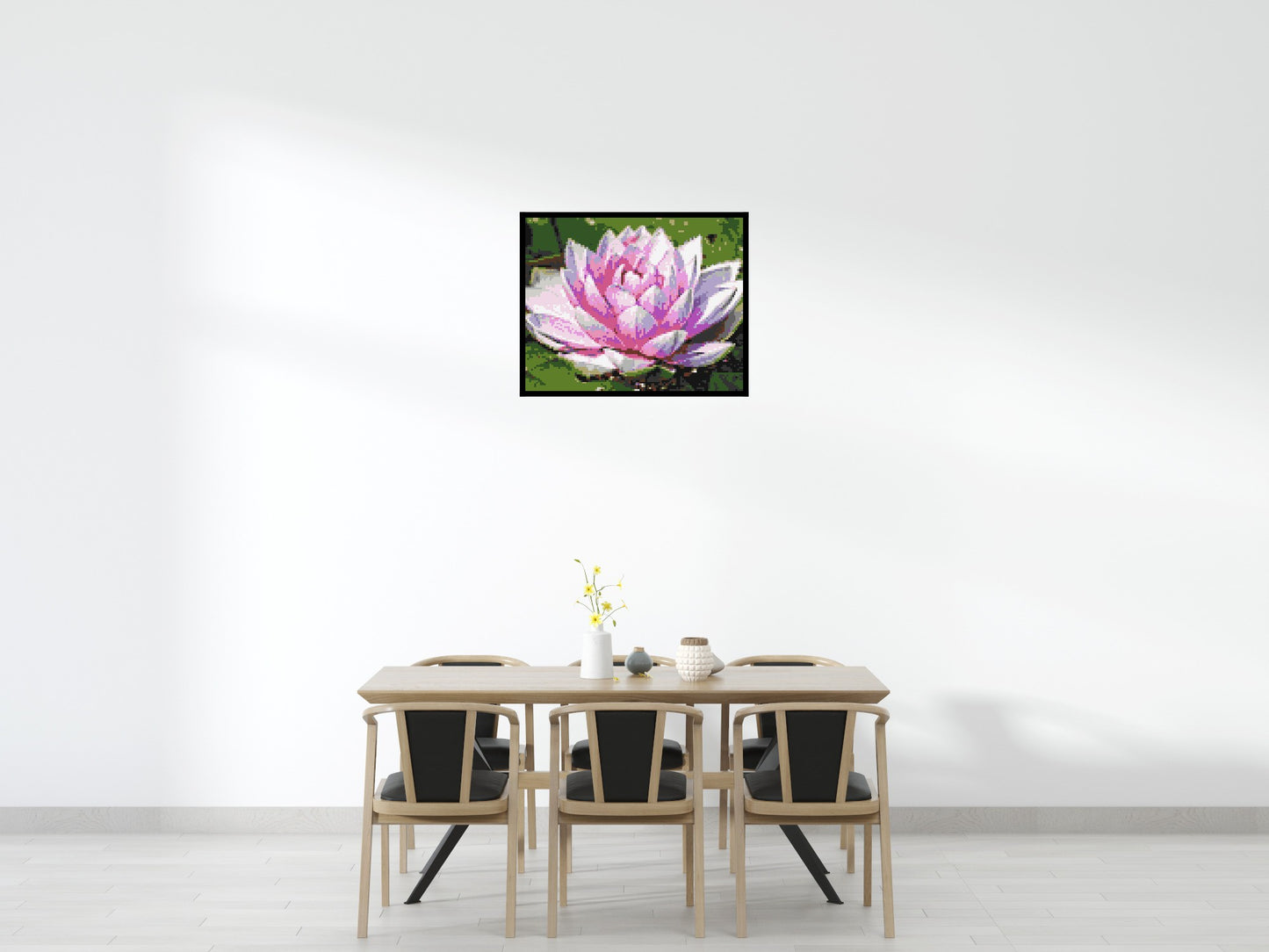 Water Lily - Brick Art Mosaic Kit 5x4 large