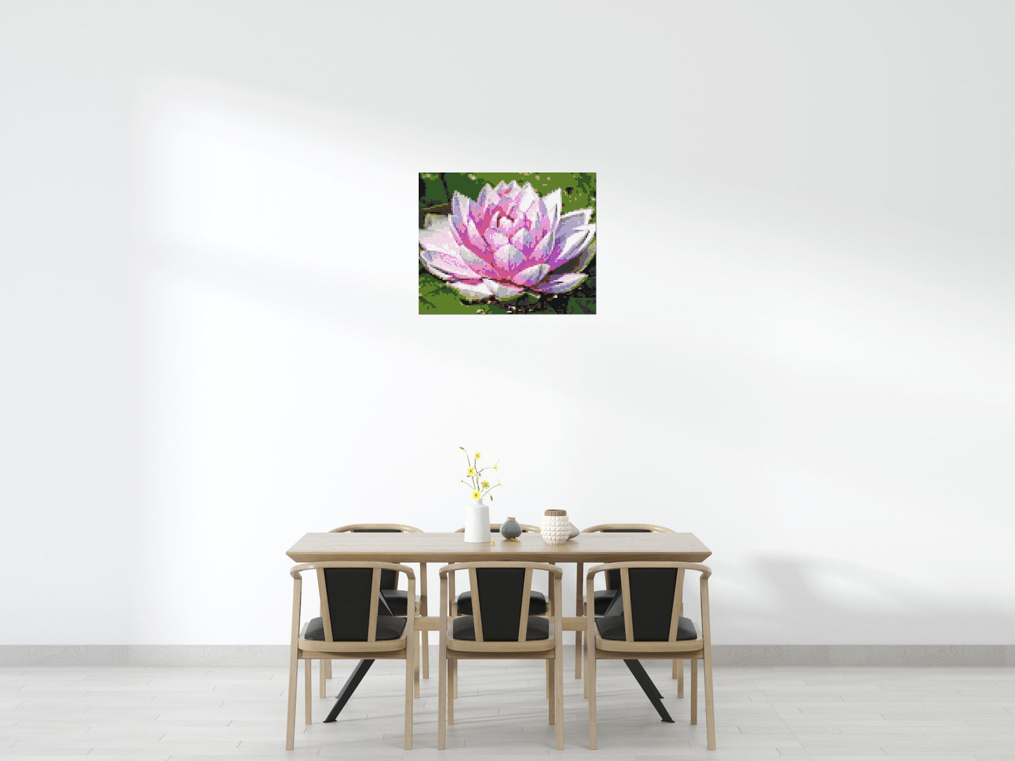 Water Lily - Brick Art Mosaic Kit 5x4 large