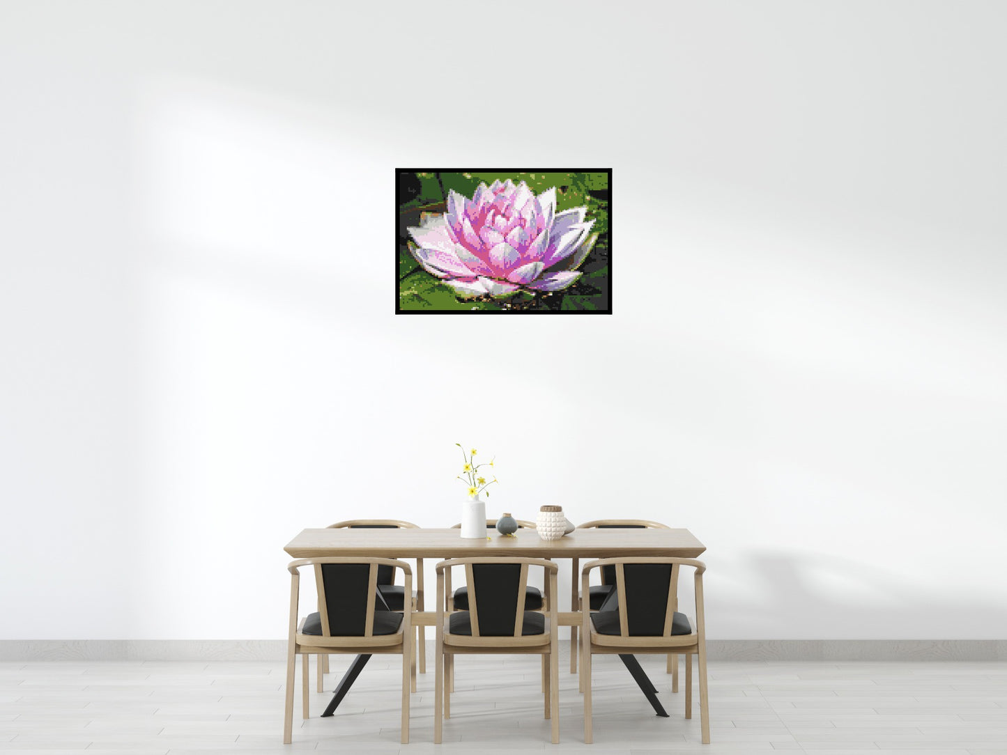 Water Lily - Brick Art Mosaic Kit 6x4 large