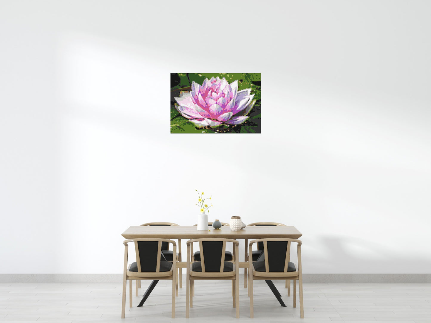 Water Lily - Brick Art Mosaic Kit 6x4 large