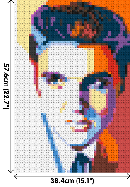 Elvis Presley - Brick Art Mosaic Kit 2x3 large