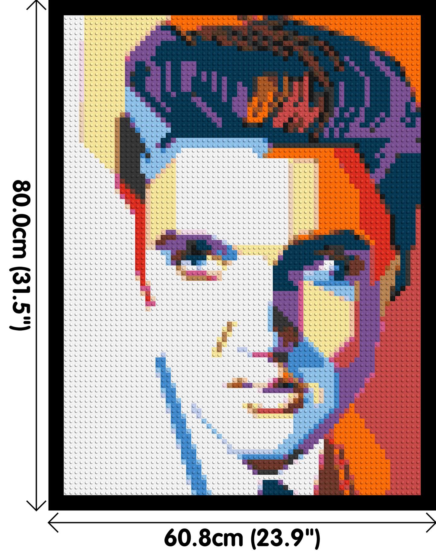 Elvis Presley - Brick Art Mosaic Kit 3x4 large