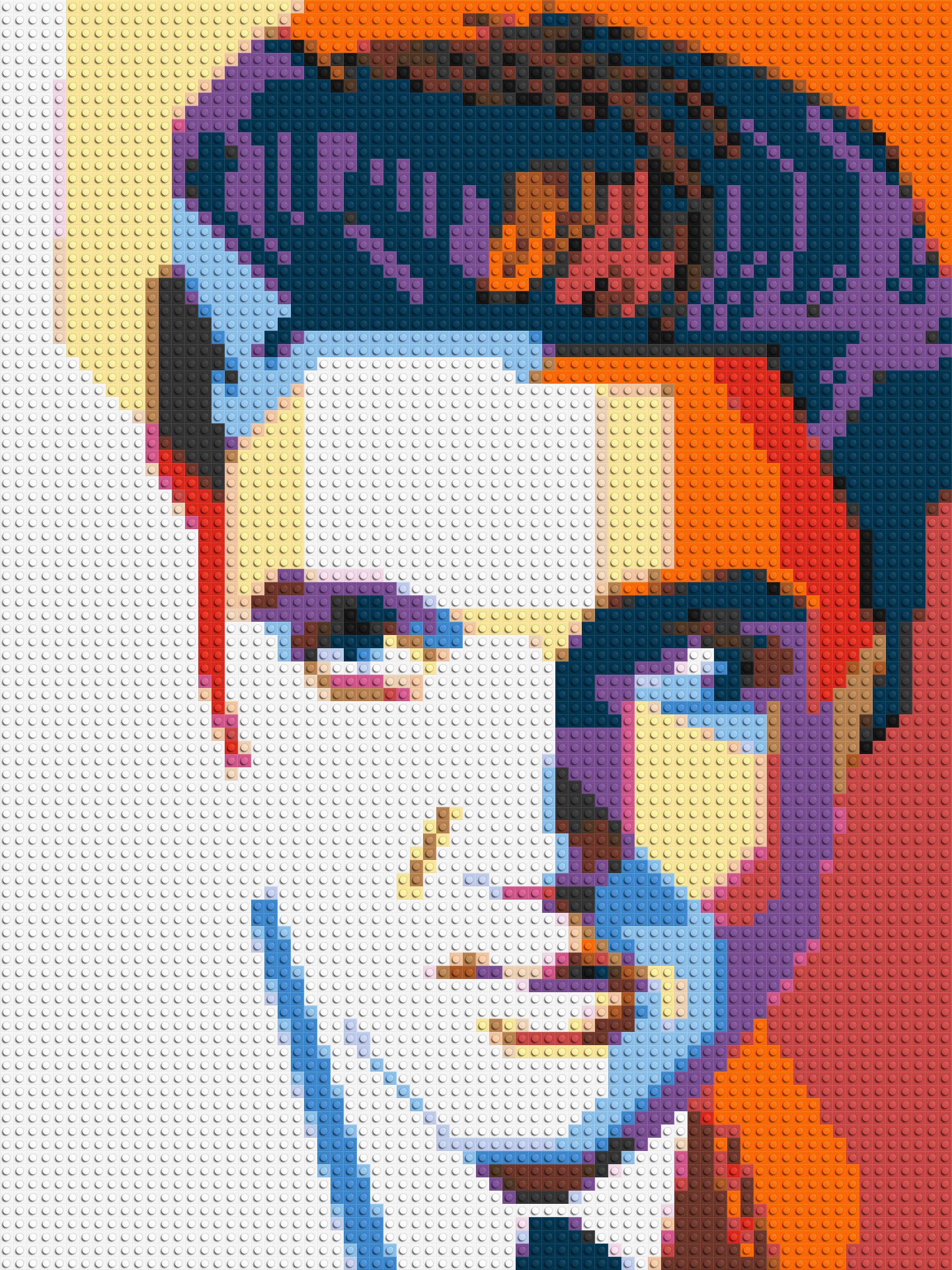 Elvis Presley - Brick Art Mosaic Kit 3x4 large