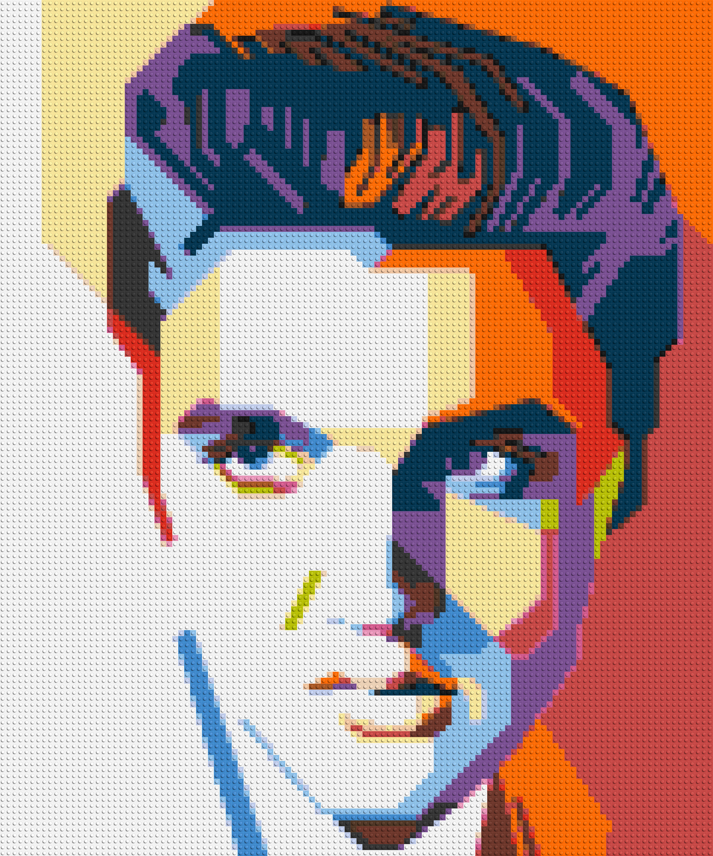 Elvis Presley - Brick Art Mosaic Kit 5x6 large