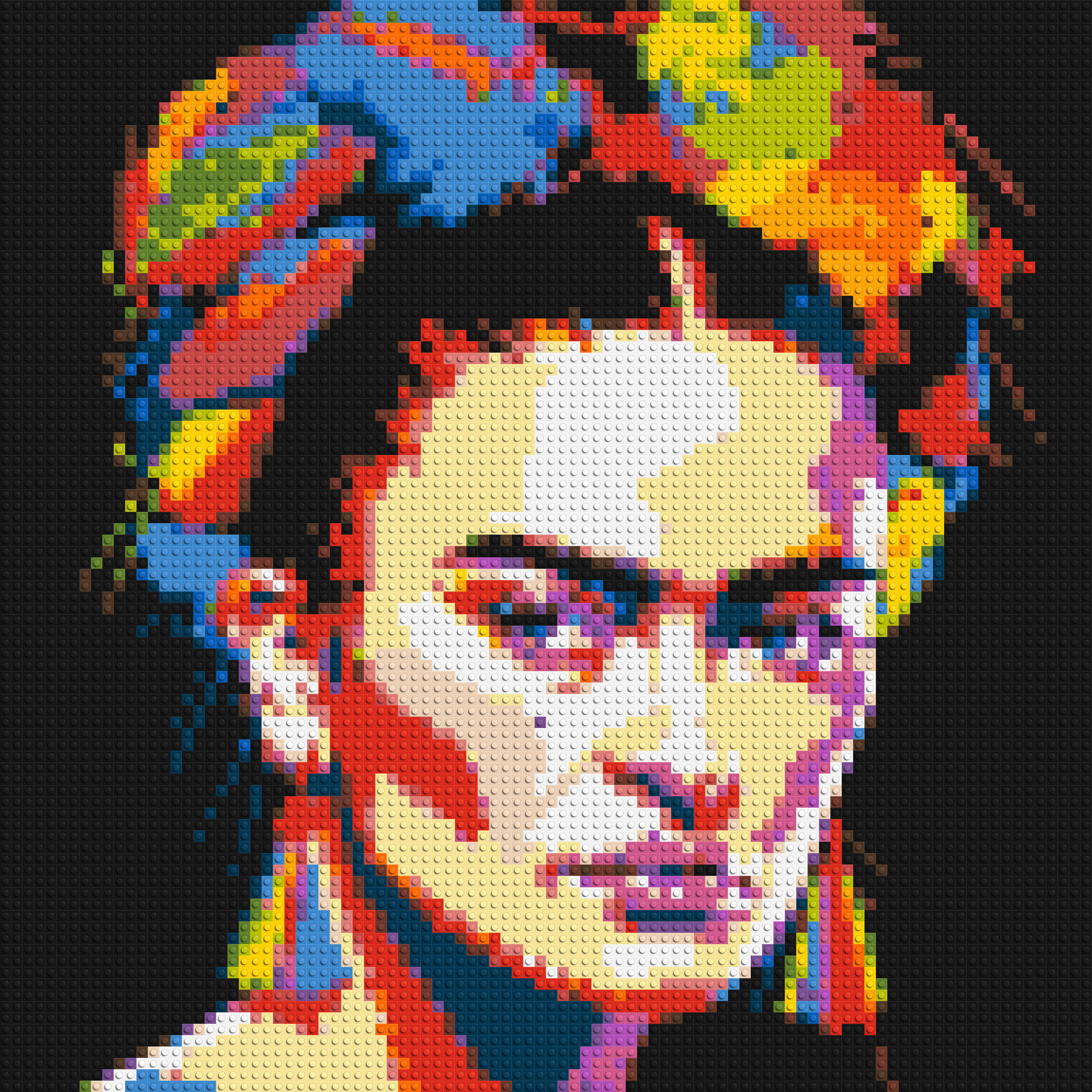 Frida Kahlo - Brick Art Mosaic Kit 4x4 large