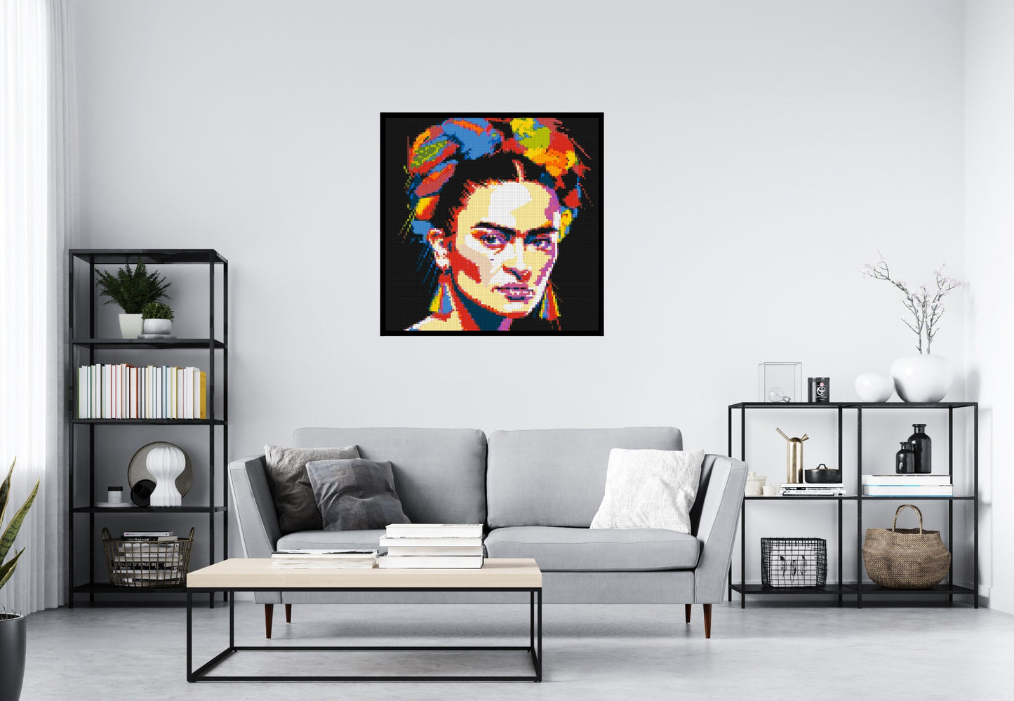 Frida Kahlo - Brick Art Mosaic Kit 5x5 large