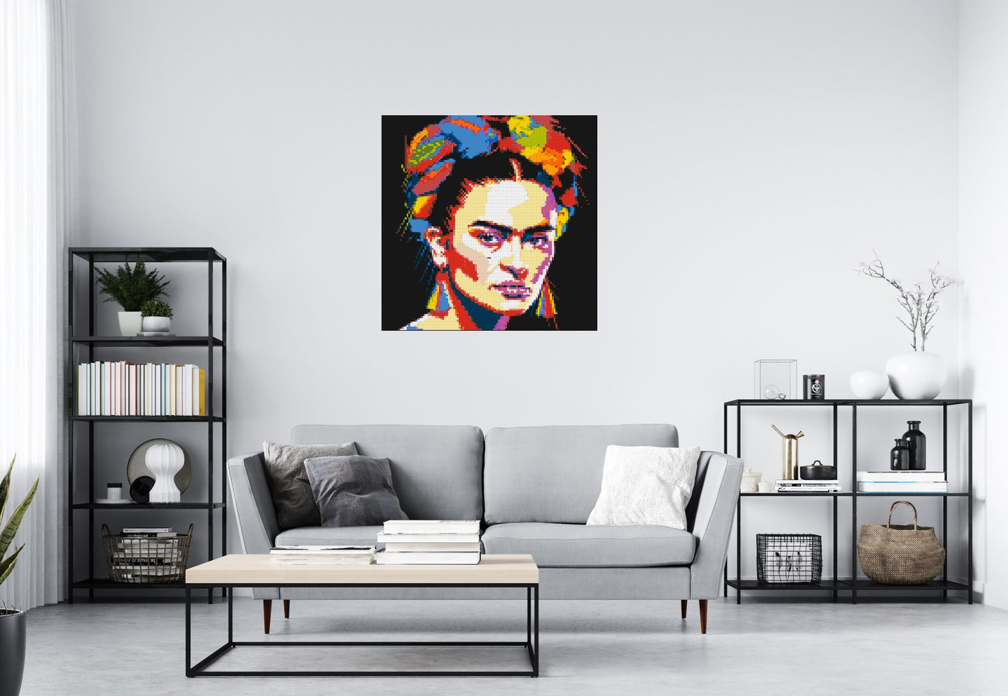 Frida Kahlo - Brick Art Mosaic Kit 5x5 large