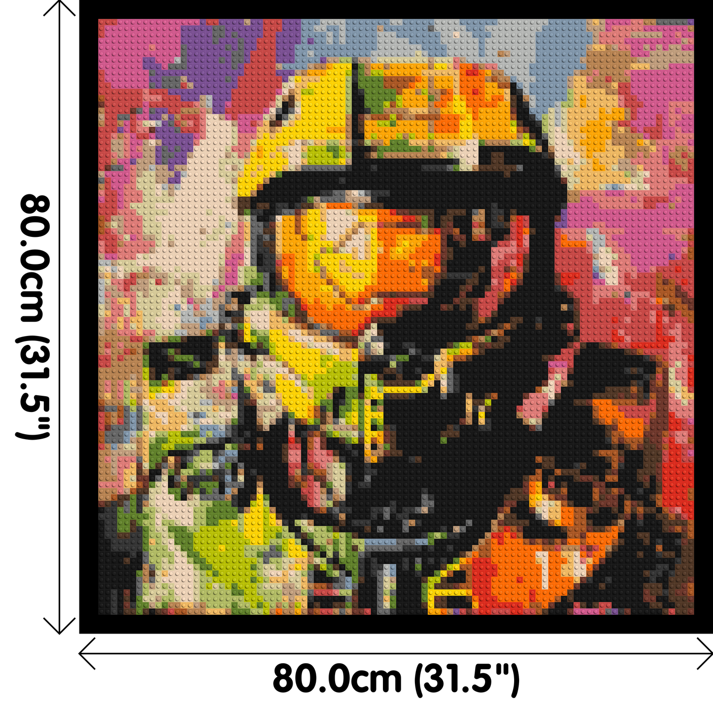 Master Chief - Brick Art Mosaic Kit 4x4 large