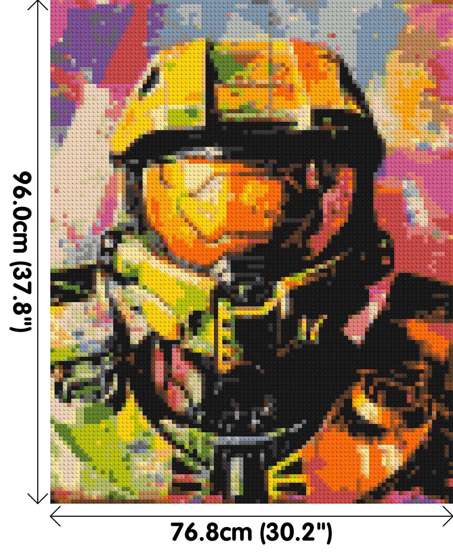 Master Chief - Brick Art Mosaic Kit 4x5 large