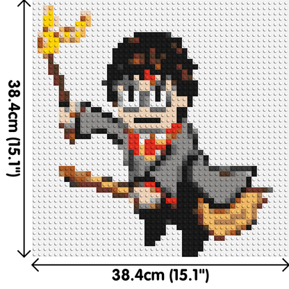 Harry Potter Pixel Art - Brick Art Mosaic Kit 2x2 large