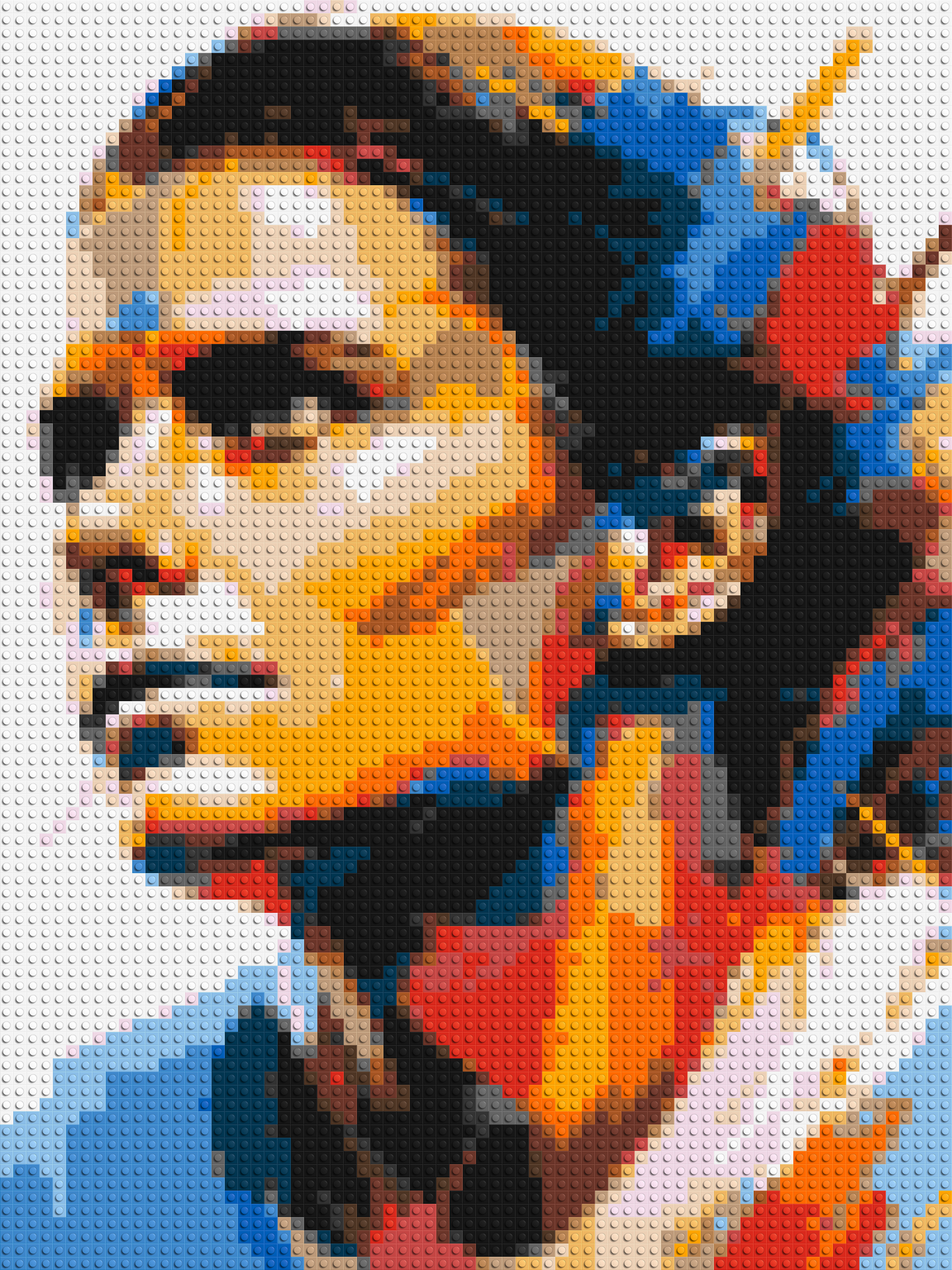 Mia Hamm - Brick Art Mosaic Kit 3x4 large