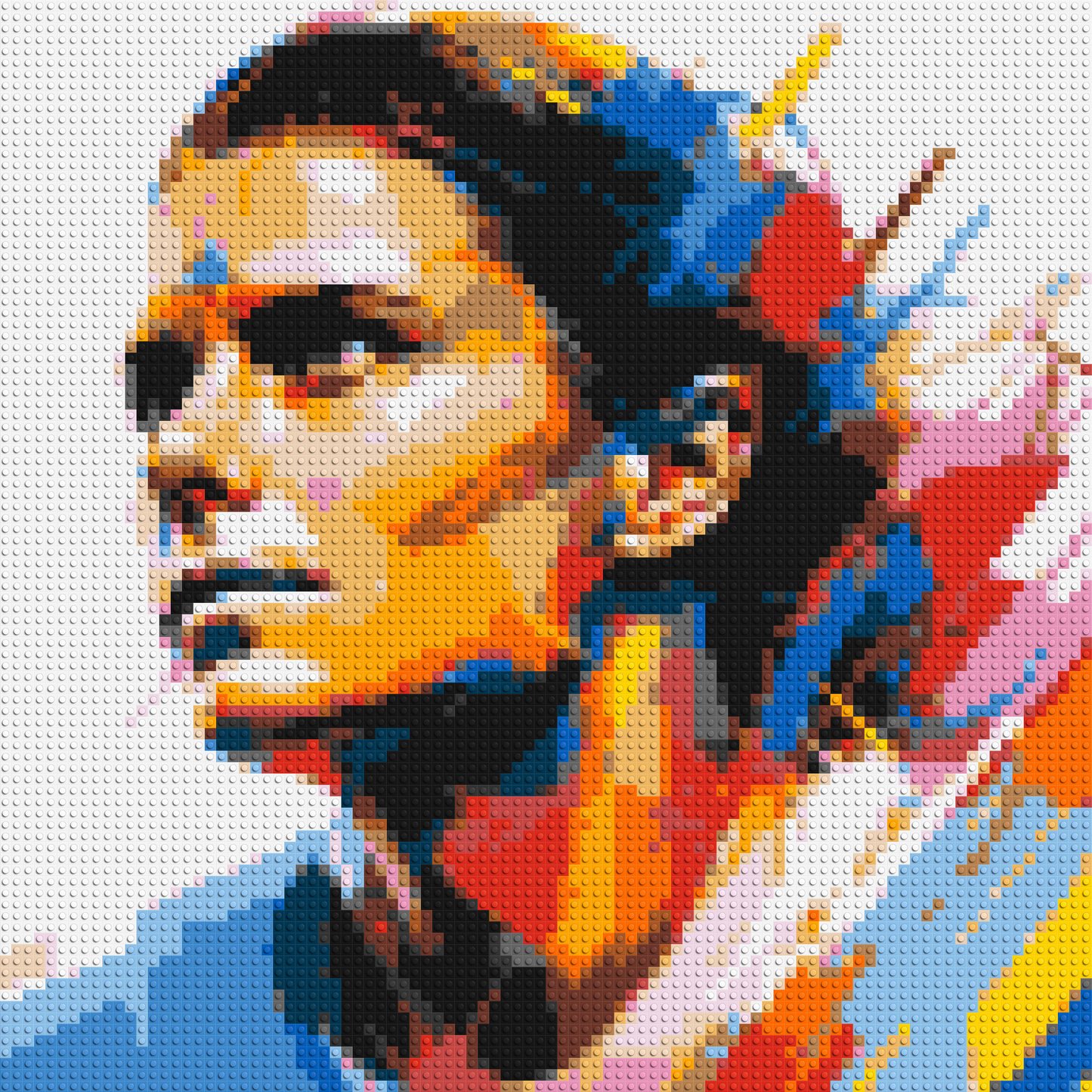 Mia Hamm - Brick Art Mosaic Kit 4x4 large