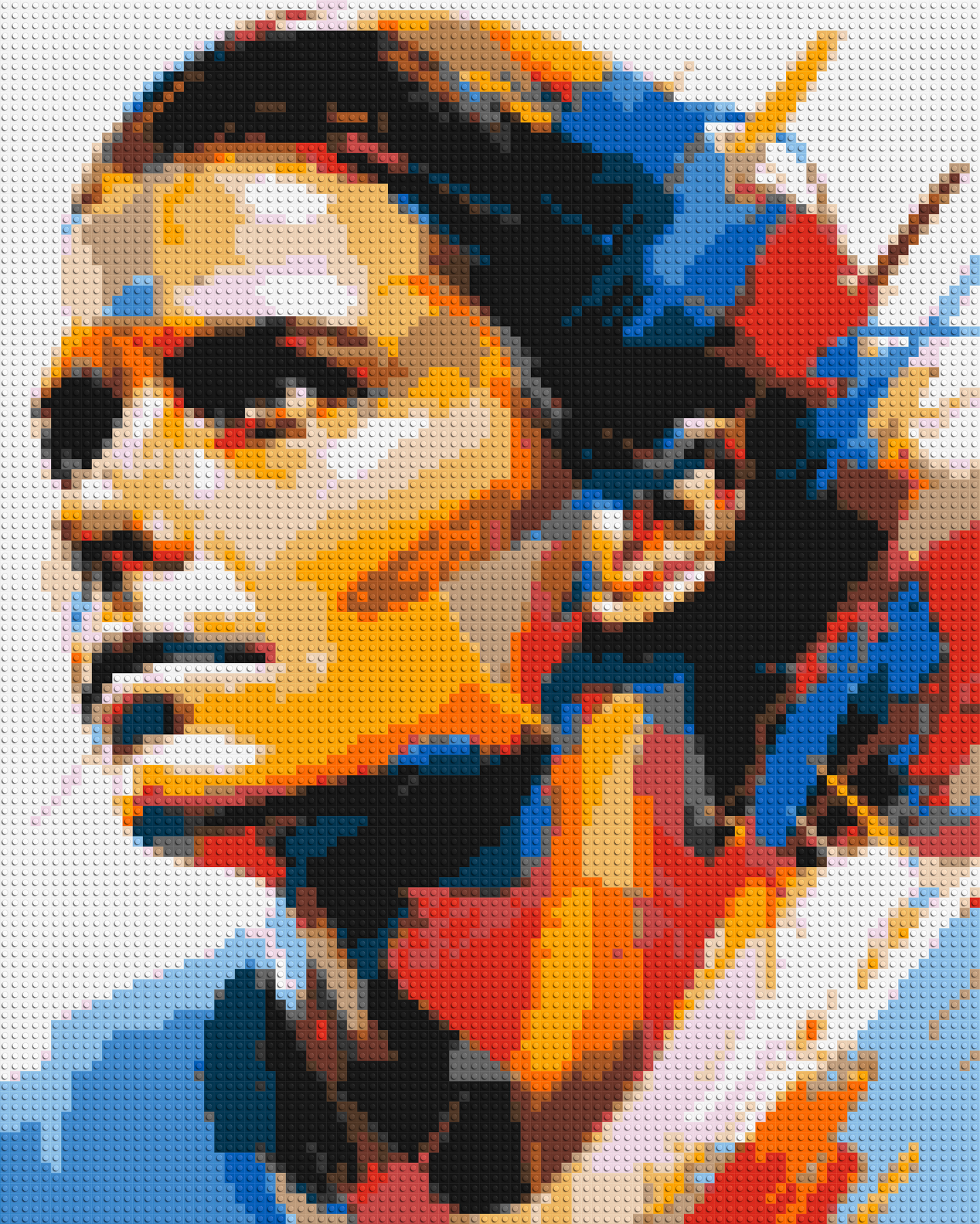 Mia Hamm - Brick Art Mosaic Kit 4x5 large