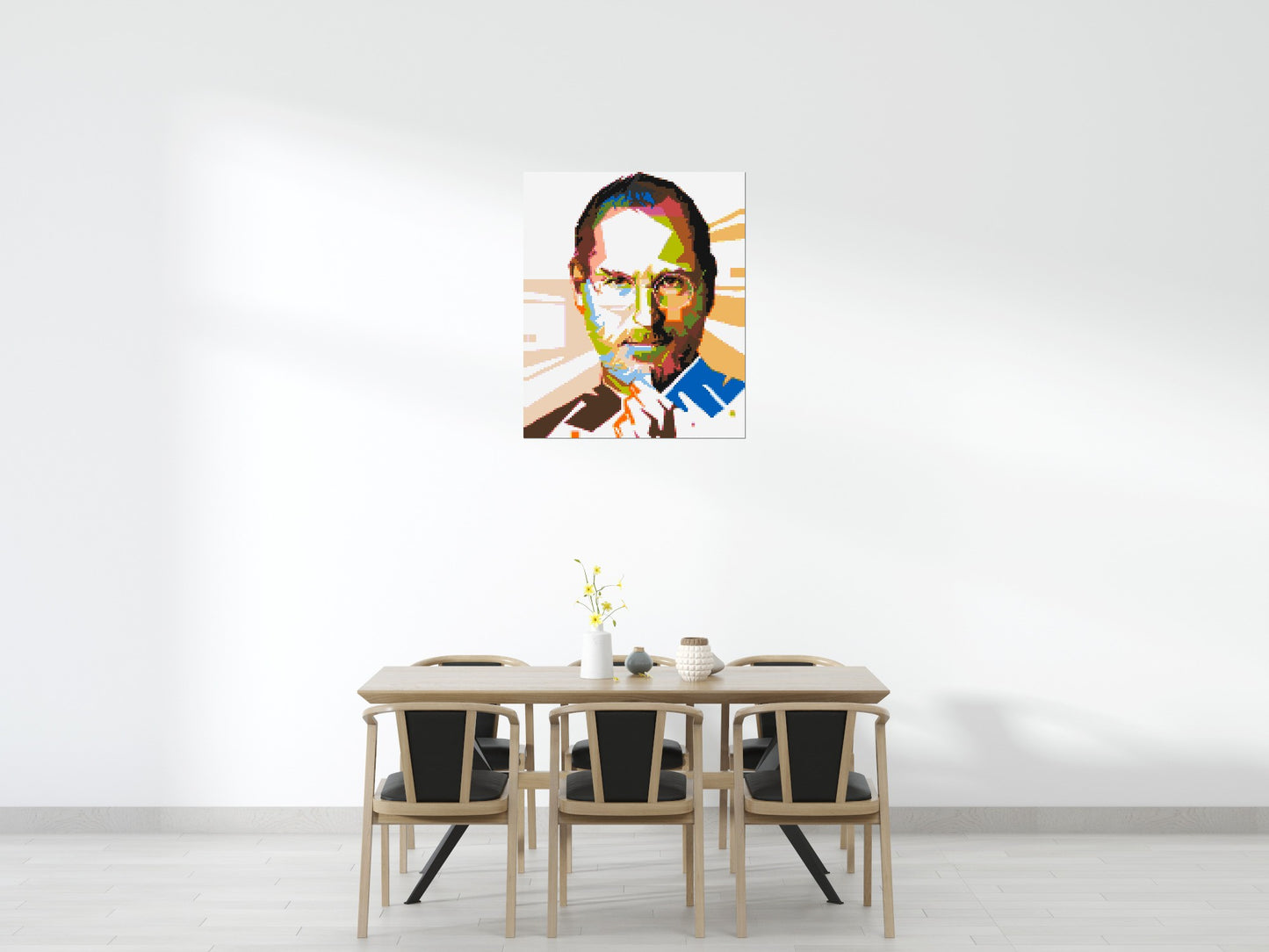 Steve Jobs - Brick Art Mosaic Kit 5x6 large